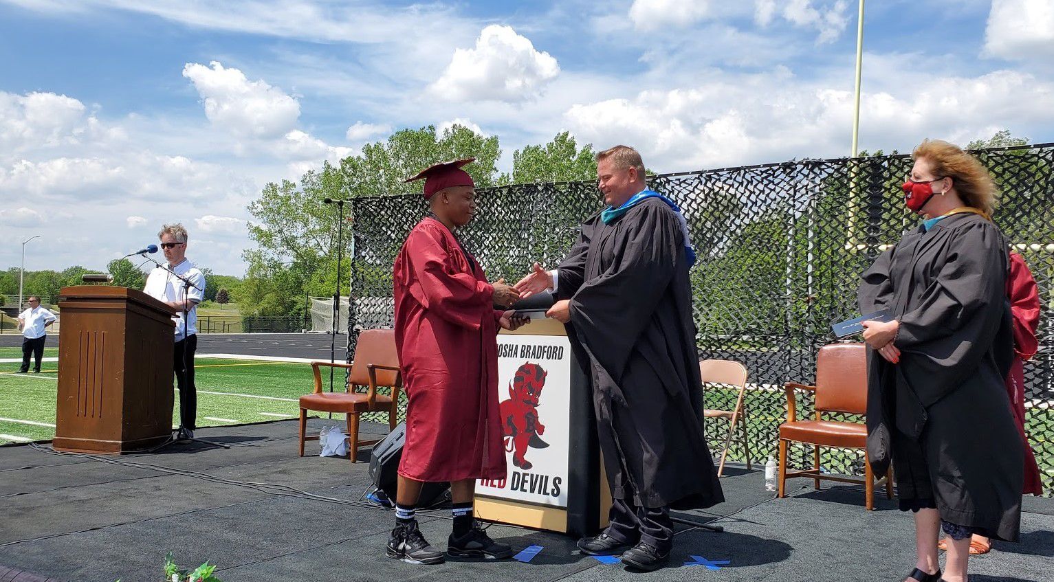 Bradford High School Graduation - E'Tajii Reese
